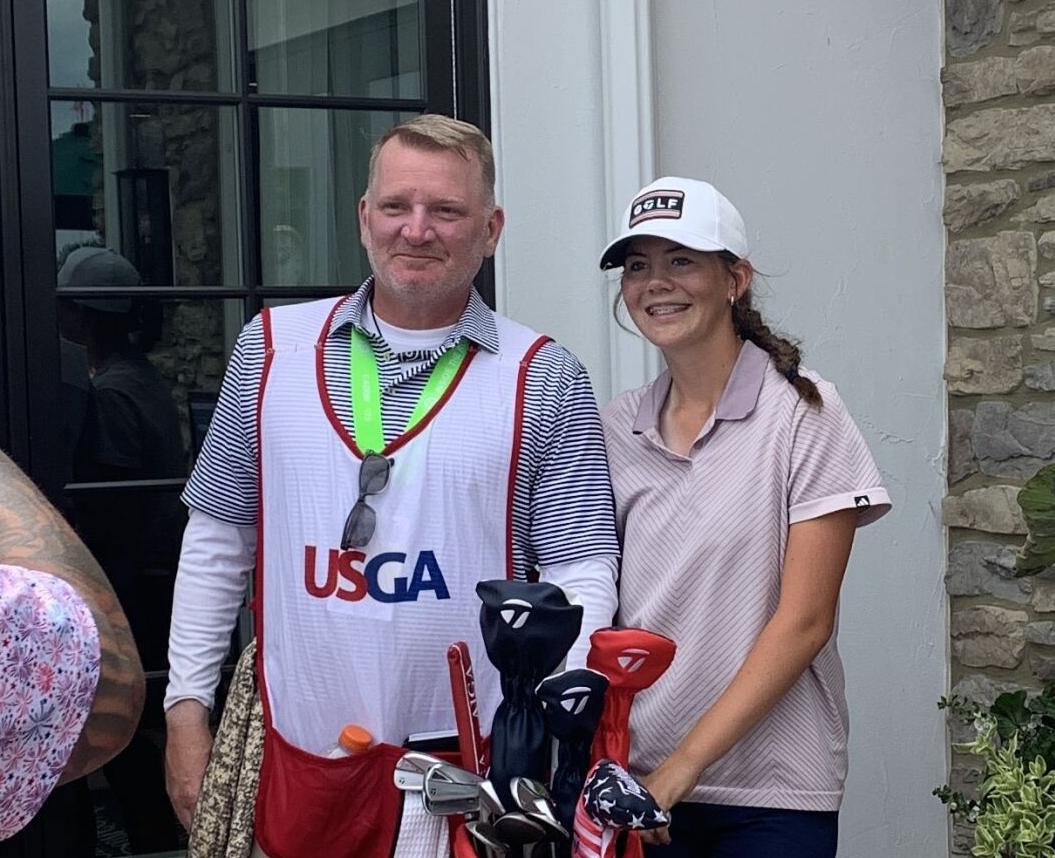 Amateur Asterisk Talley, local caddie have plenty of fun at US Women's Open